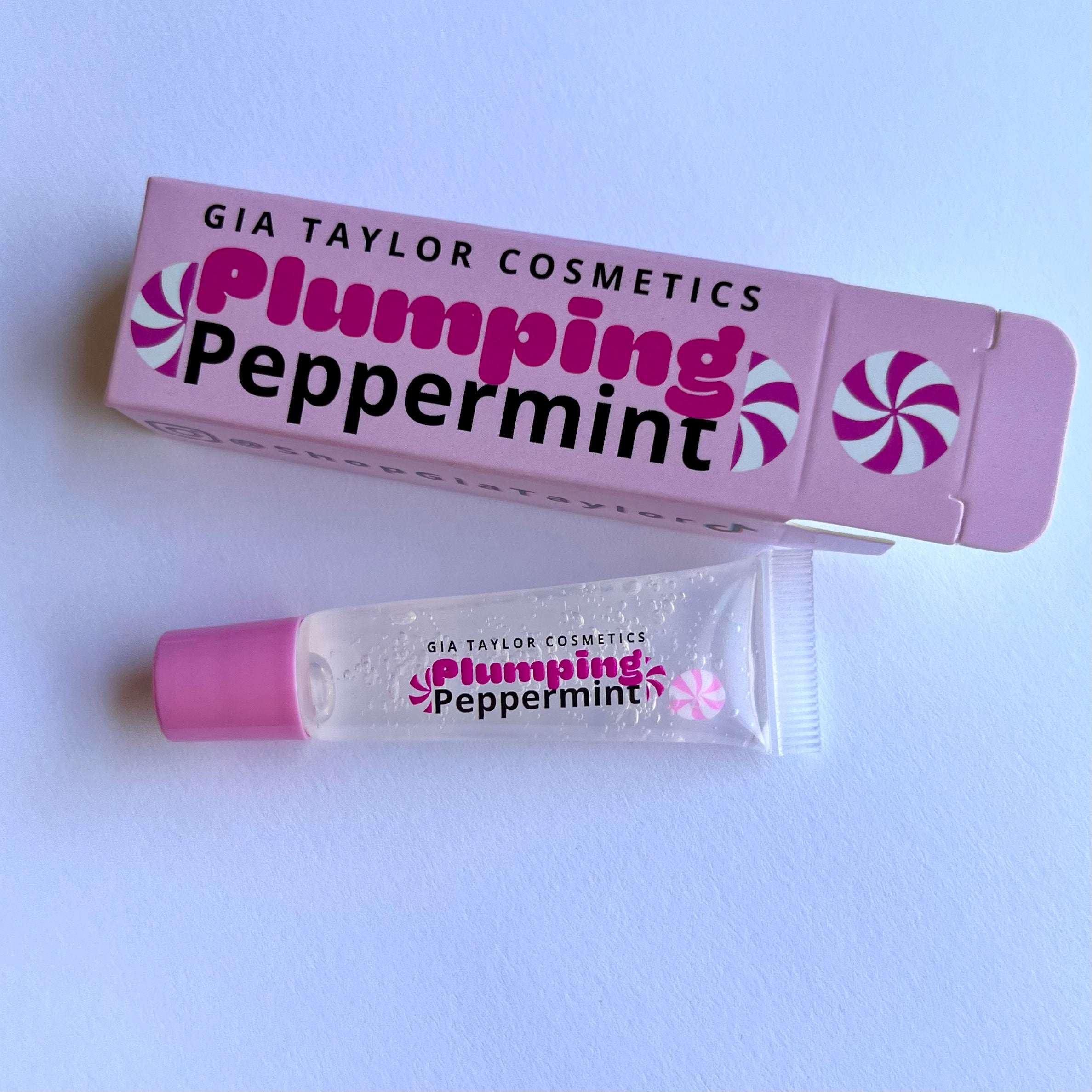 NEW Squeeze tube! Plumping Peppermint Gloss Shop Gia Taylor