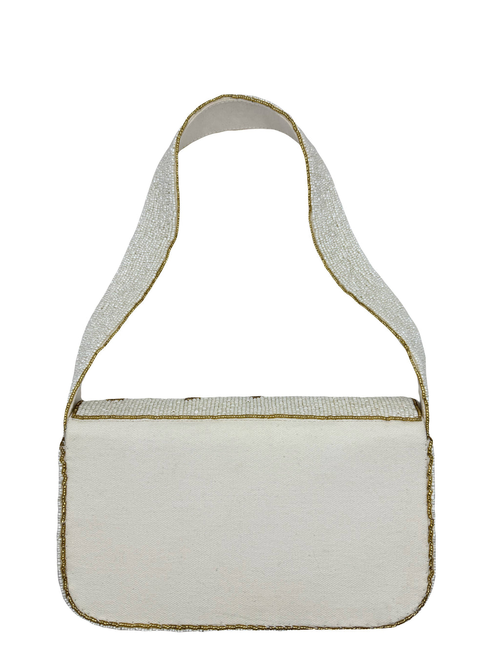 Fall Beaded Shoulder Bag