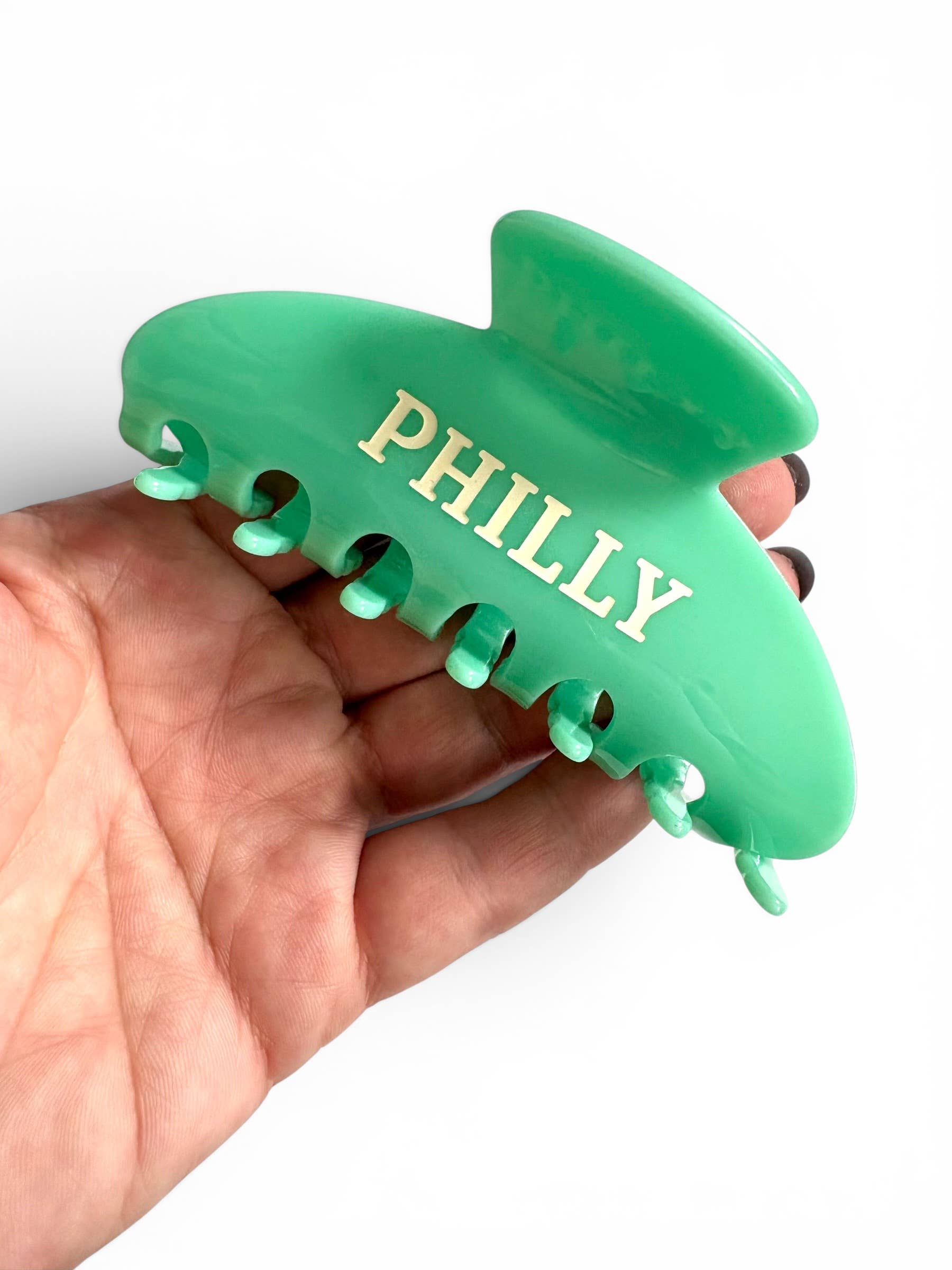 Philly Mint Green Claw Clip