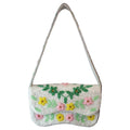 Floral Beaded Shoulder Bag