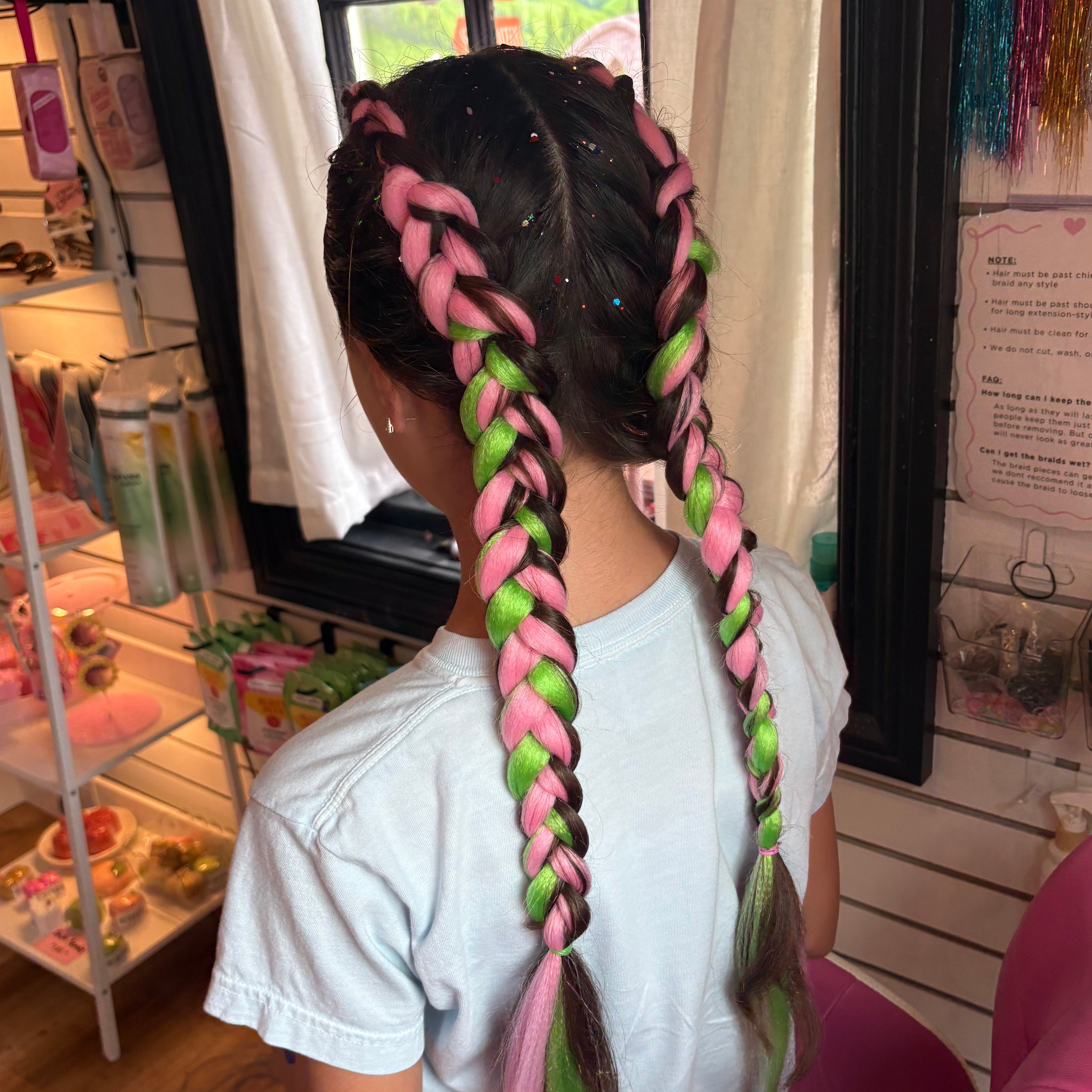Mermaid/Festival Hair Braiding