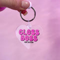 "GLOSS BOSS" Heart Keychain