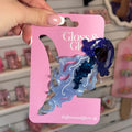 Dark Blue Jellyfish Clip