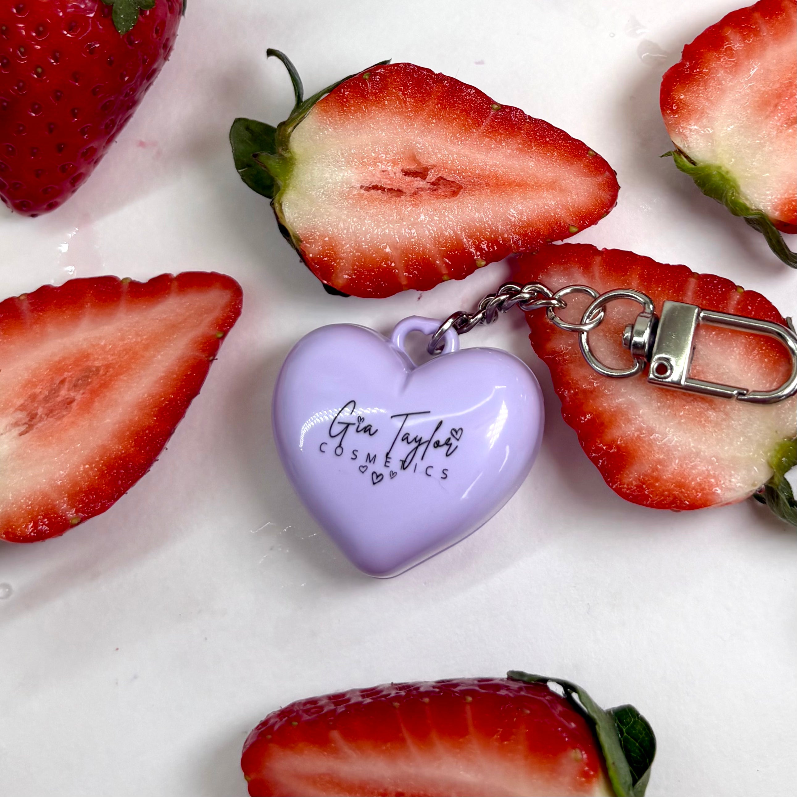 Strawberry Valentines Keychain BALM