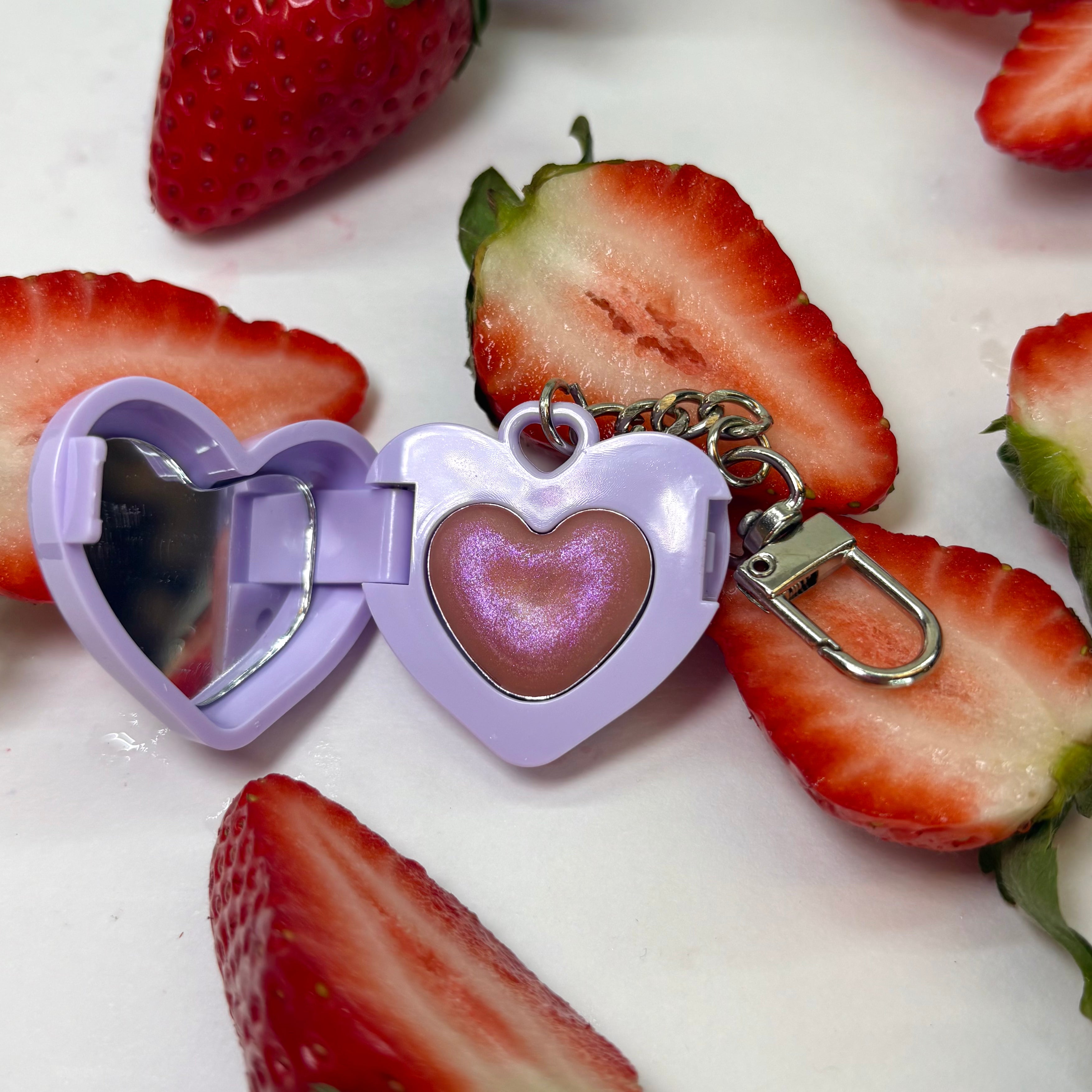 Strawberry Valentines Keychain BALM