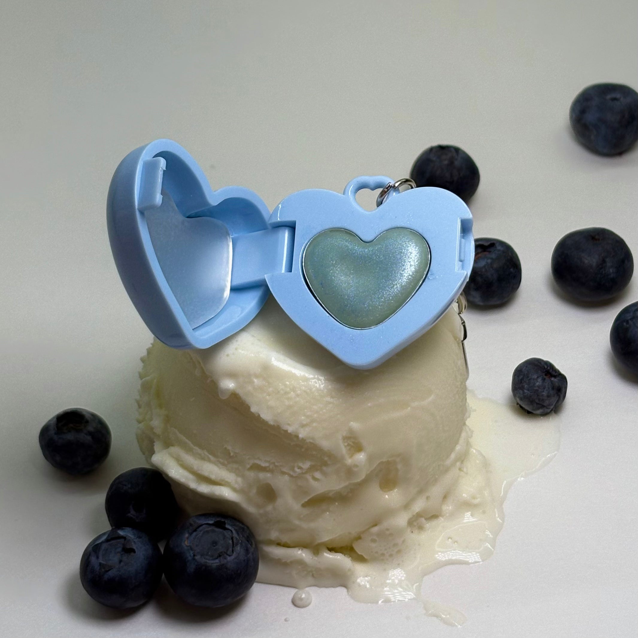 Blueberry Vanilla Valentines Keychain BALM