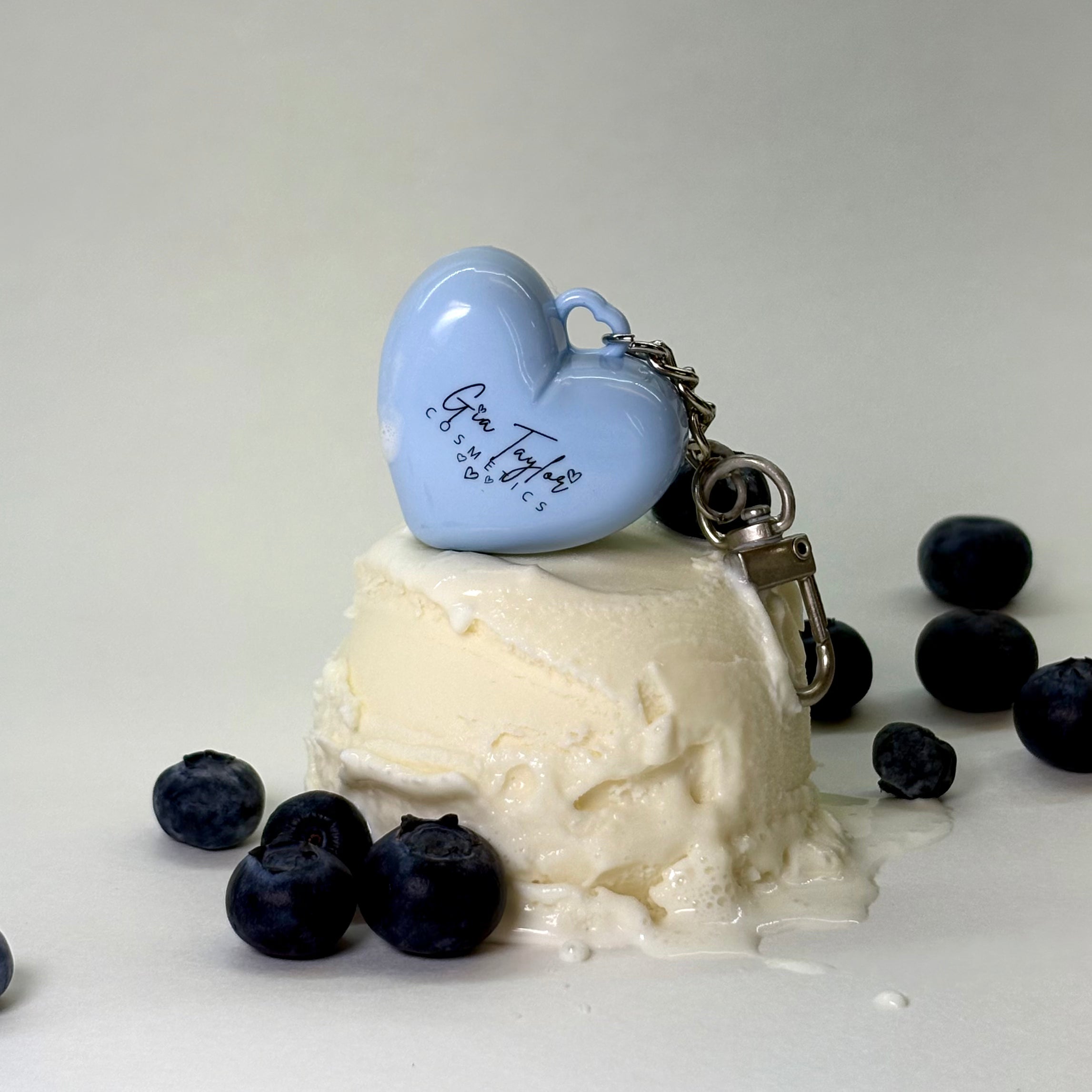 Blueberry Vanilla Valentines Keychain BALM