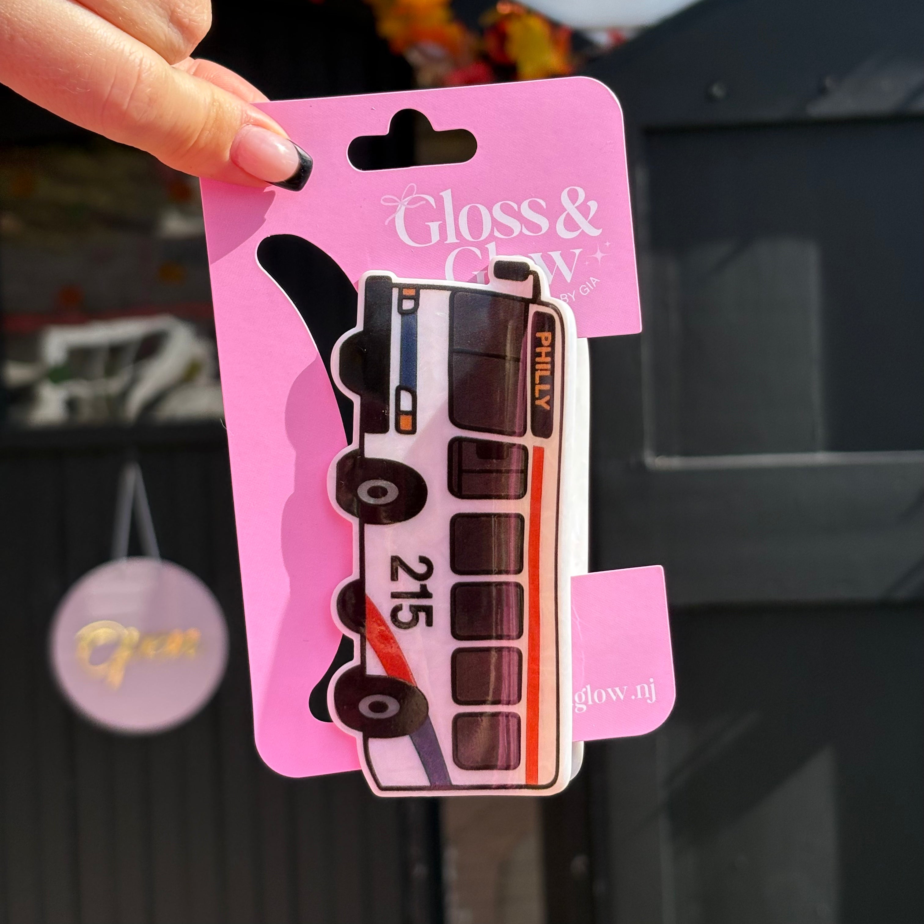 Philly Bus 215 Claw Clip