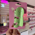 Playful Green Character Claw Clip
