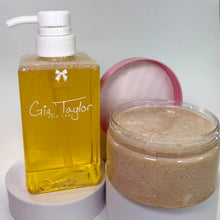 Load image into Gallery viewer, Toasted Vanilla Shower Gel + Sugar Scrub DUO
