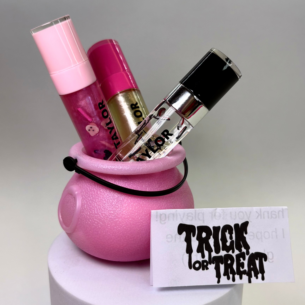 Trick or Treat Cauldron (includes $10 raffle chance!)