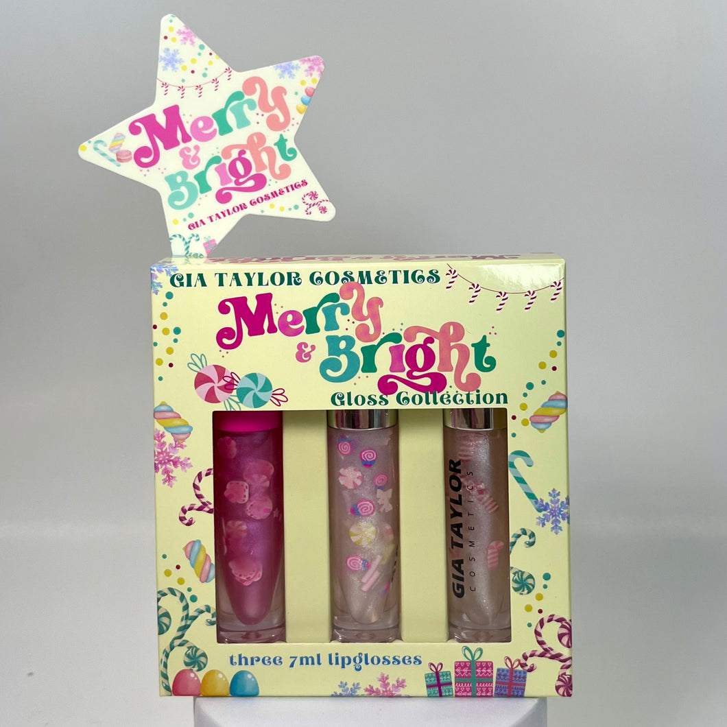 Merry & Bright 3pc Gloss SET