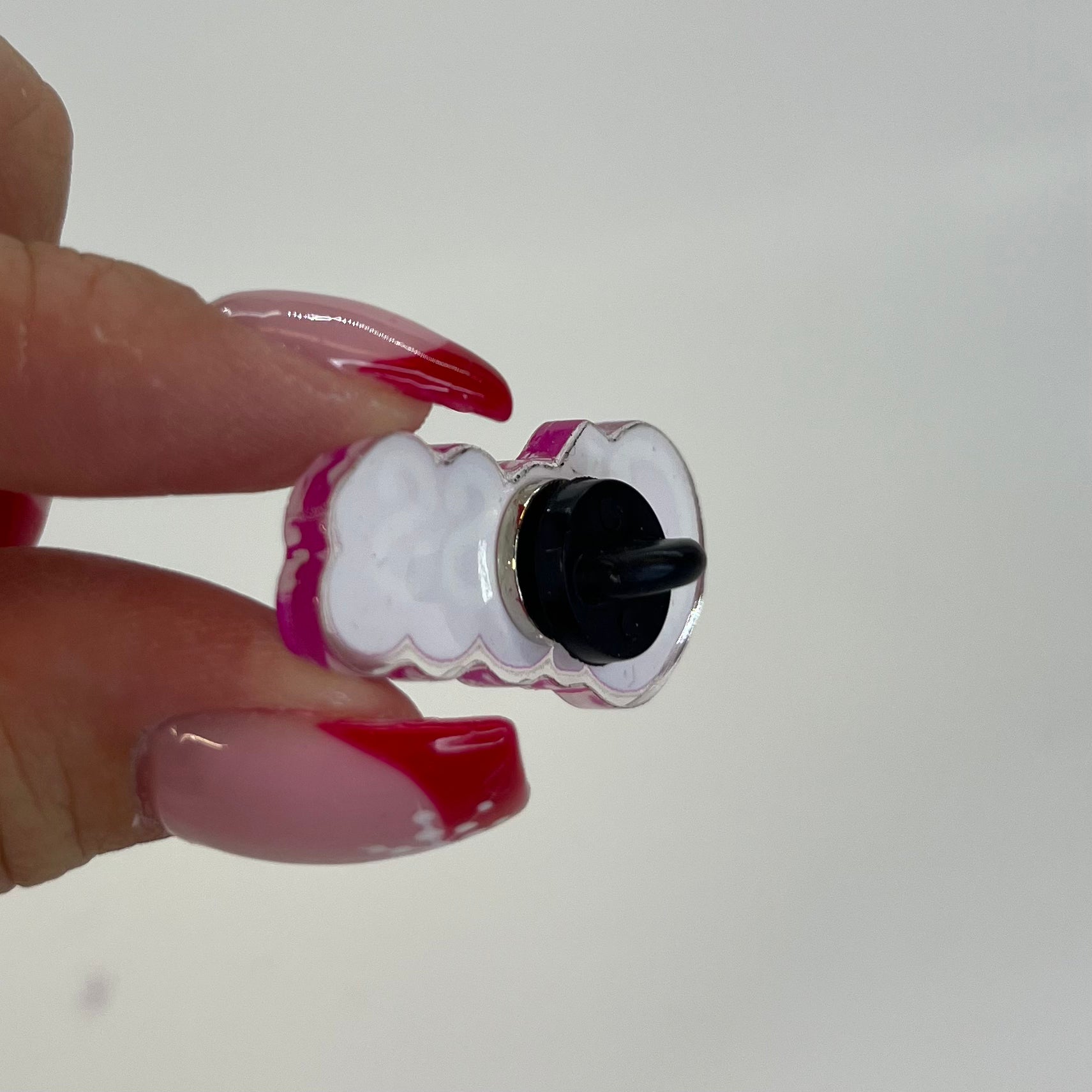 "Gloss" Clear Acrylic PIN