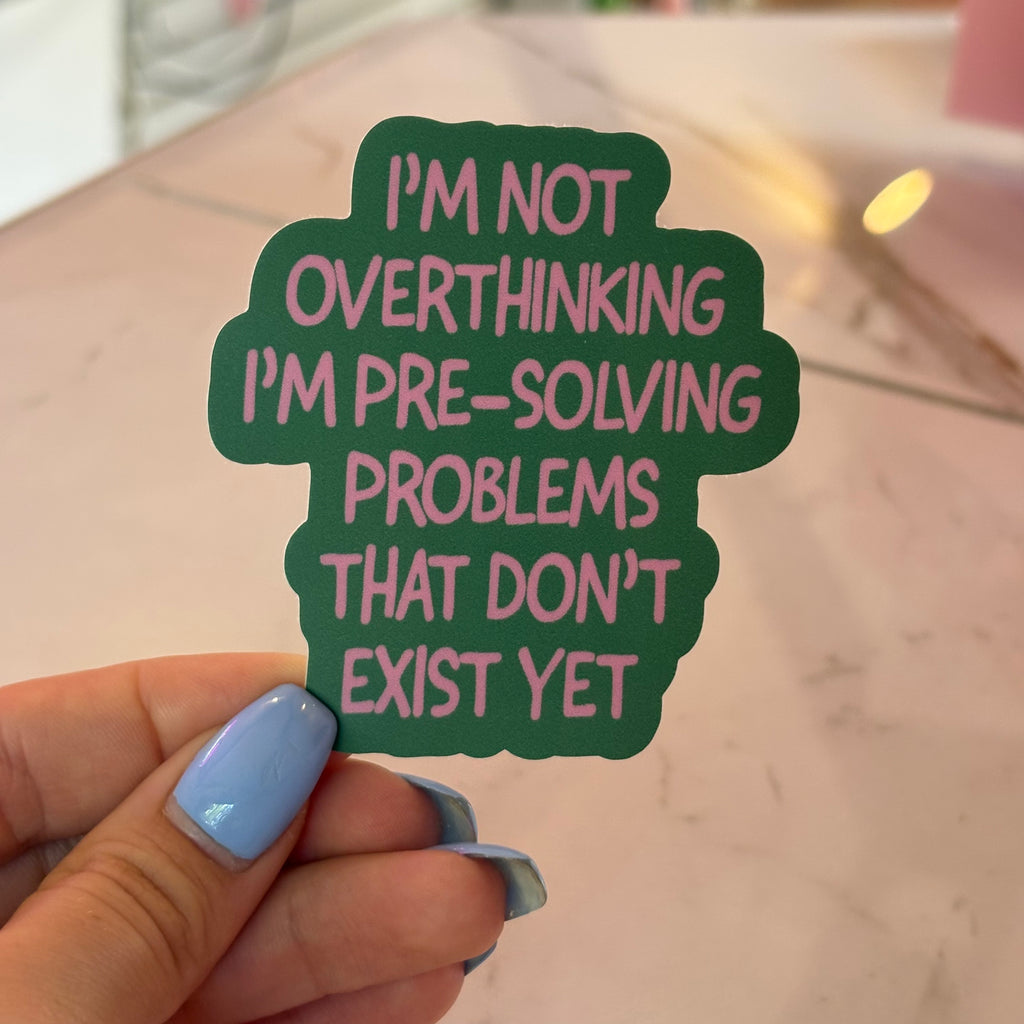 Pre-Solving Problems Sticker
