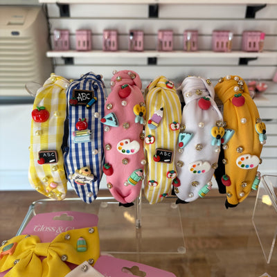 Back to School Charm Headband(s)