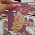 Iridescent Leaf Clip