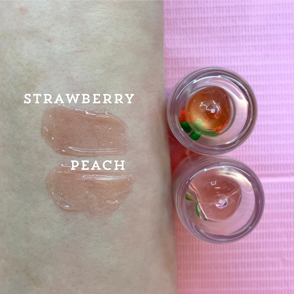 RATTLE Glosses // Strawberry and Peach