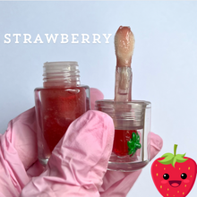 Load image into Gallery viewer, RATTLE Glosses // Strawberry and Peach

