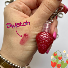 Load image into Gallery viewer, Keychain Strawberry Gloss
