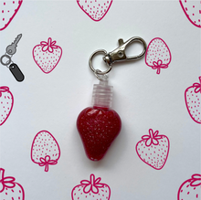 Load image into Gallery viewer, Keychain Strawberry Gloss
