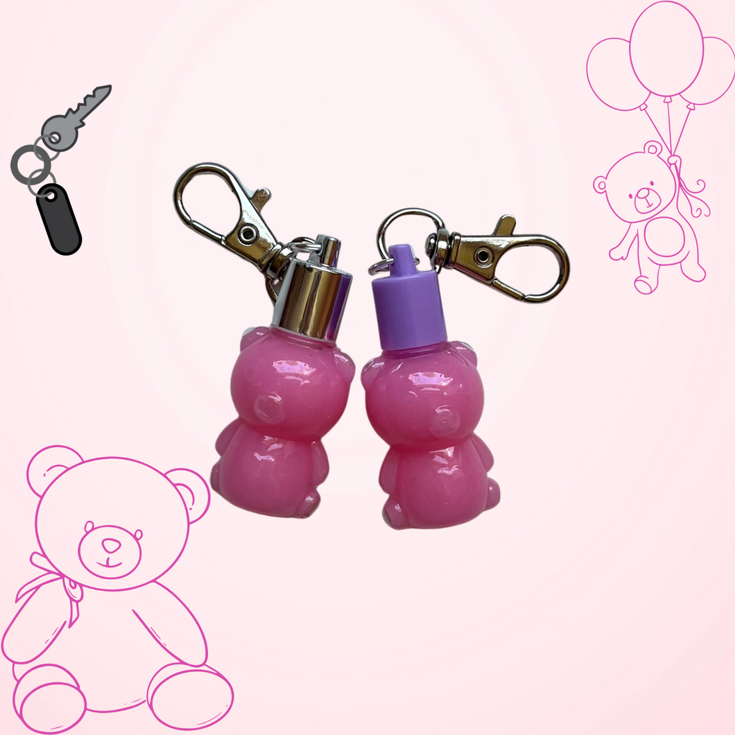 Keychain Bubblegum Bear Gloss