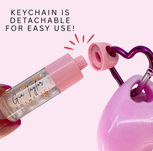 Load image into Gallery viewer, GLAZED DONUT Keychain Lotion &amp; Gloss Duo
