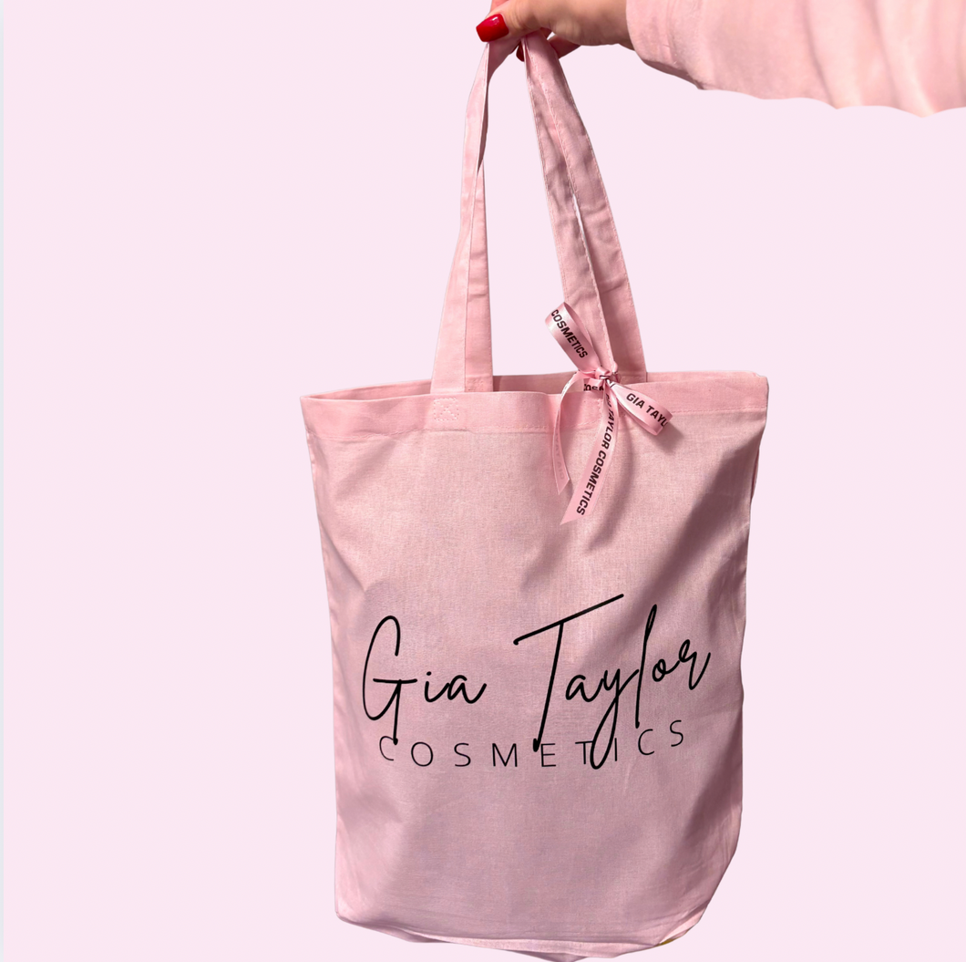 Pink Tote Bag