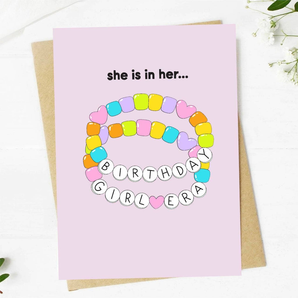 Birthday Girl Era Birthday Card