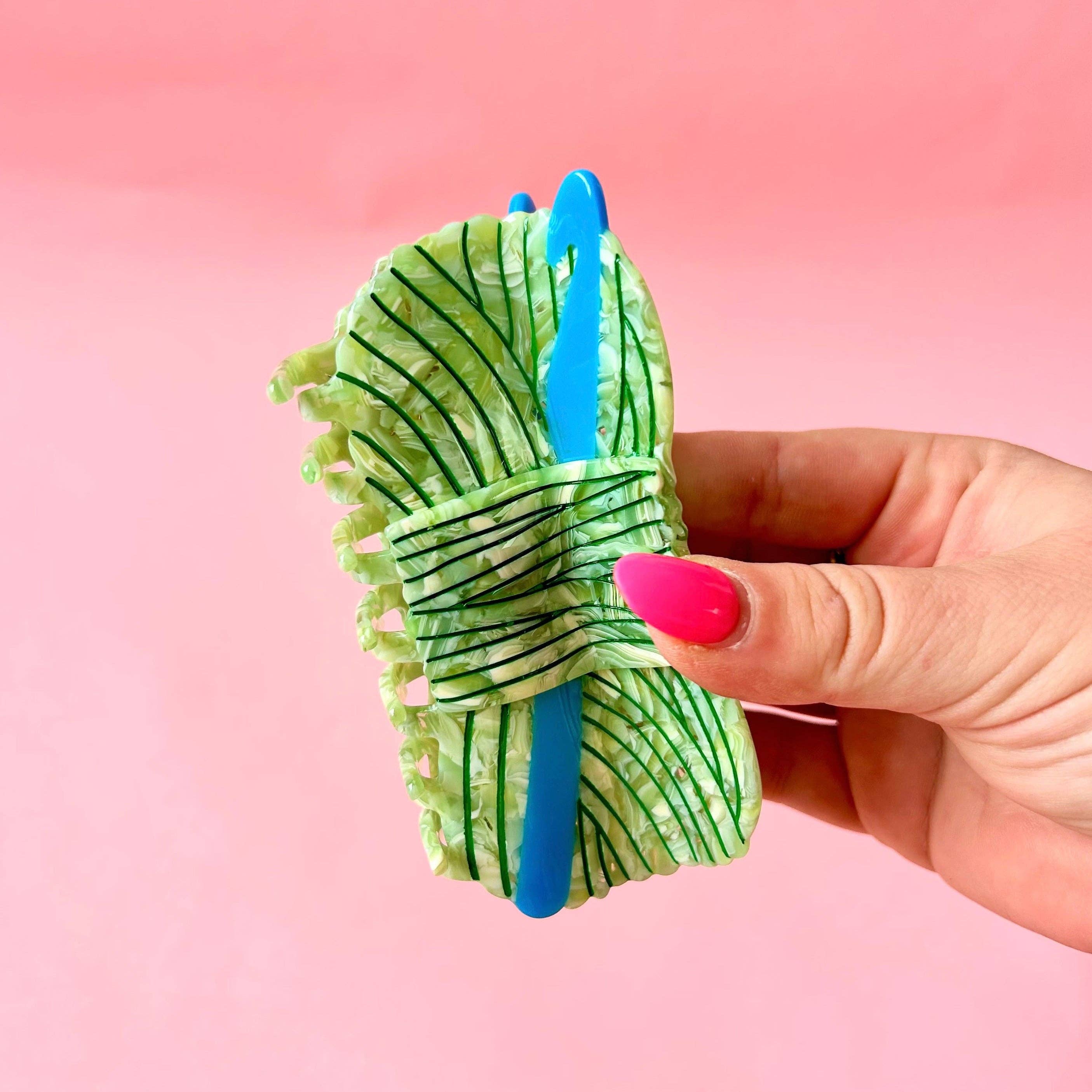 Crochet Needle Hair Claw