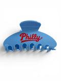Philly Retro Blue Claw Clip