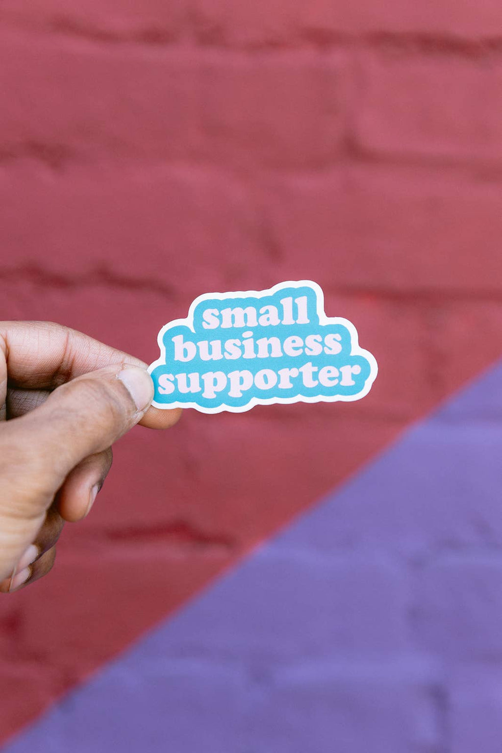 Small Business Supporter Sticker