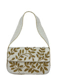 Fall Beaded Shoulder Bag